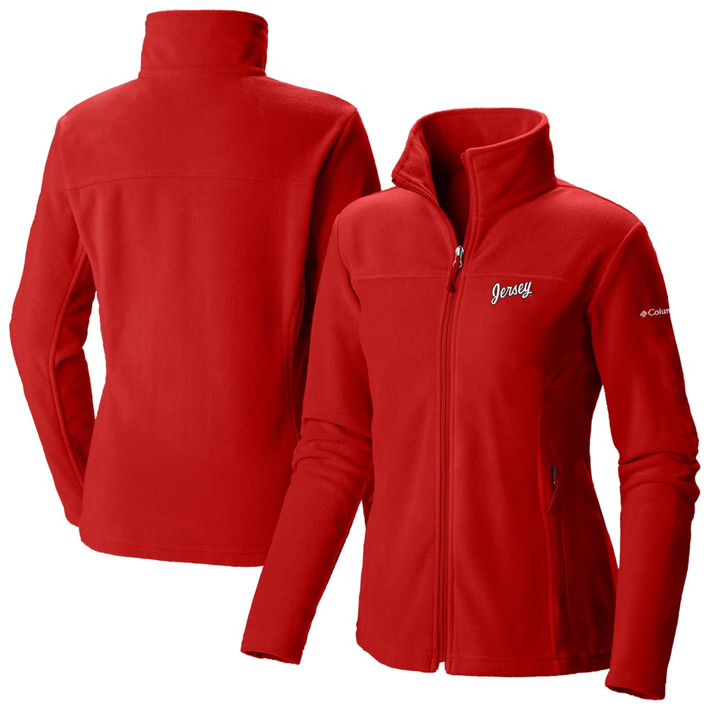  New Jersey Devils Columbia Women's Give & Go II Fleece Full-Zip Jacket - Red